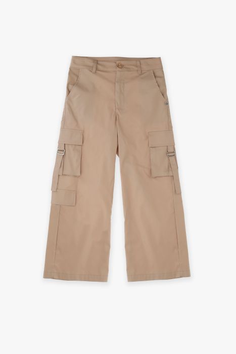 Pantalone Elegante Tasconato Beige