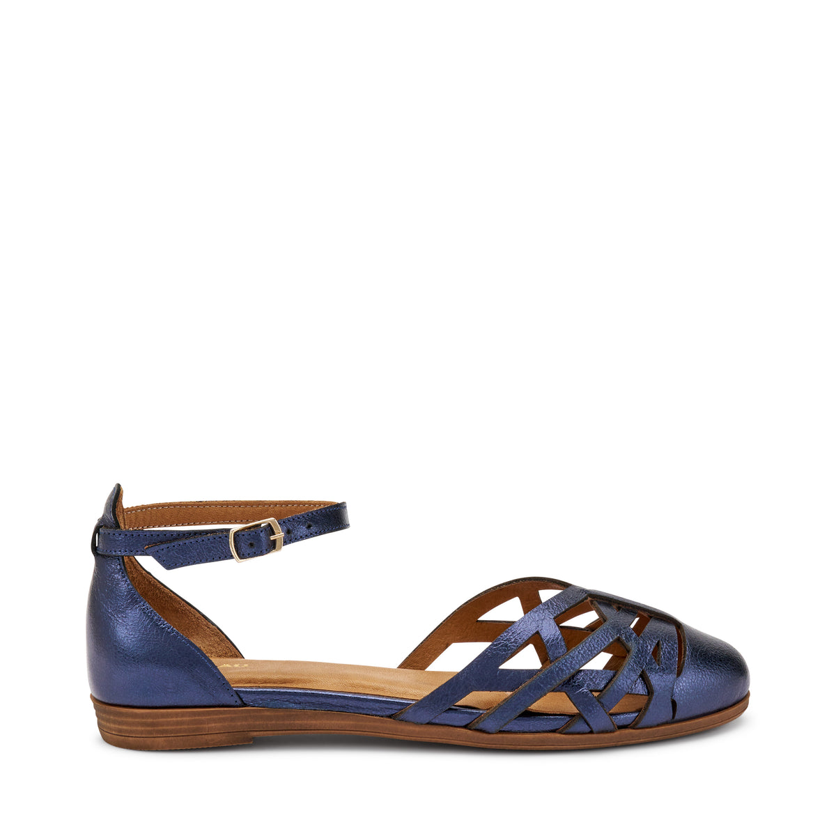 Ballerina Aperta Con Cinturino Lam Blu