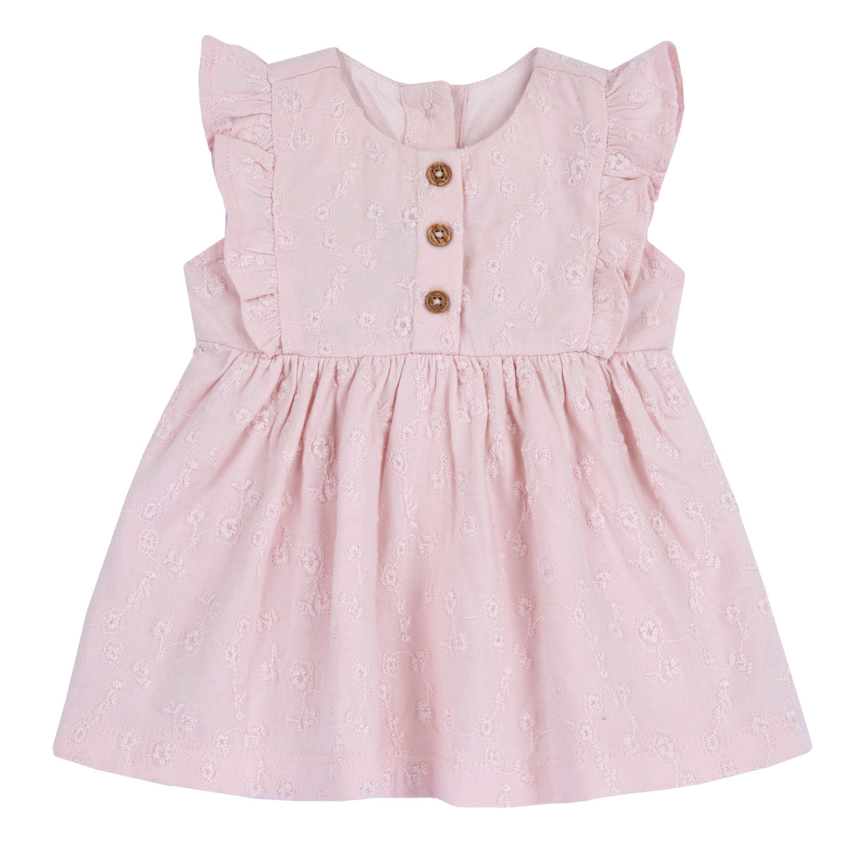 Abito Manica Corta Corallo