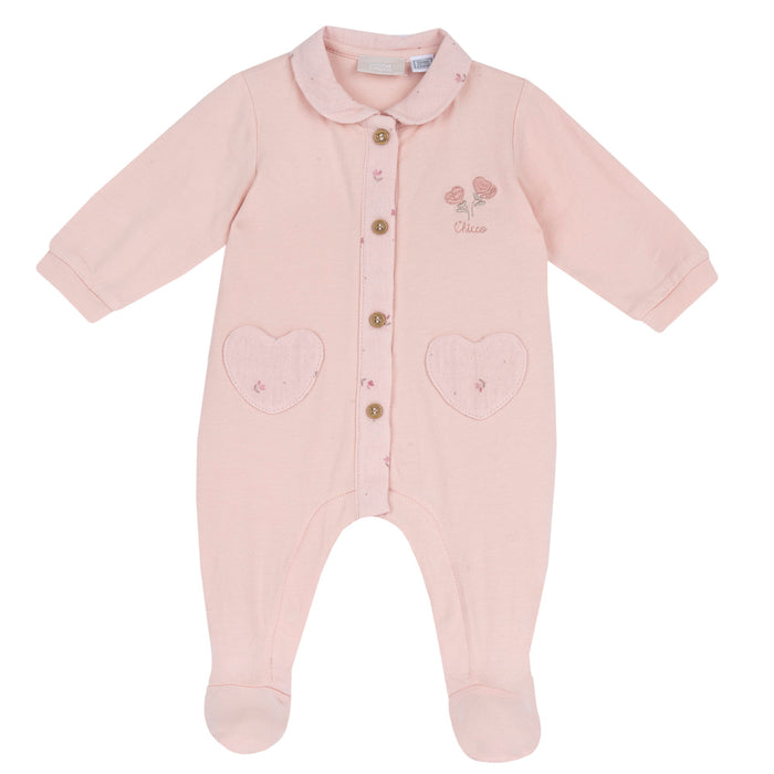 Tutina Aperta Davanti Rosa