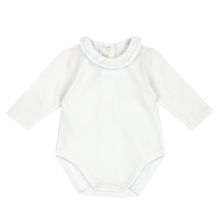 Body Esternabile Manica Lunga Bianco
