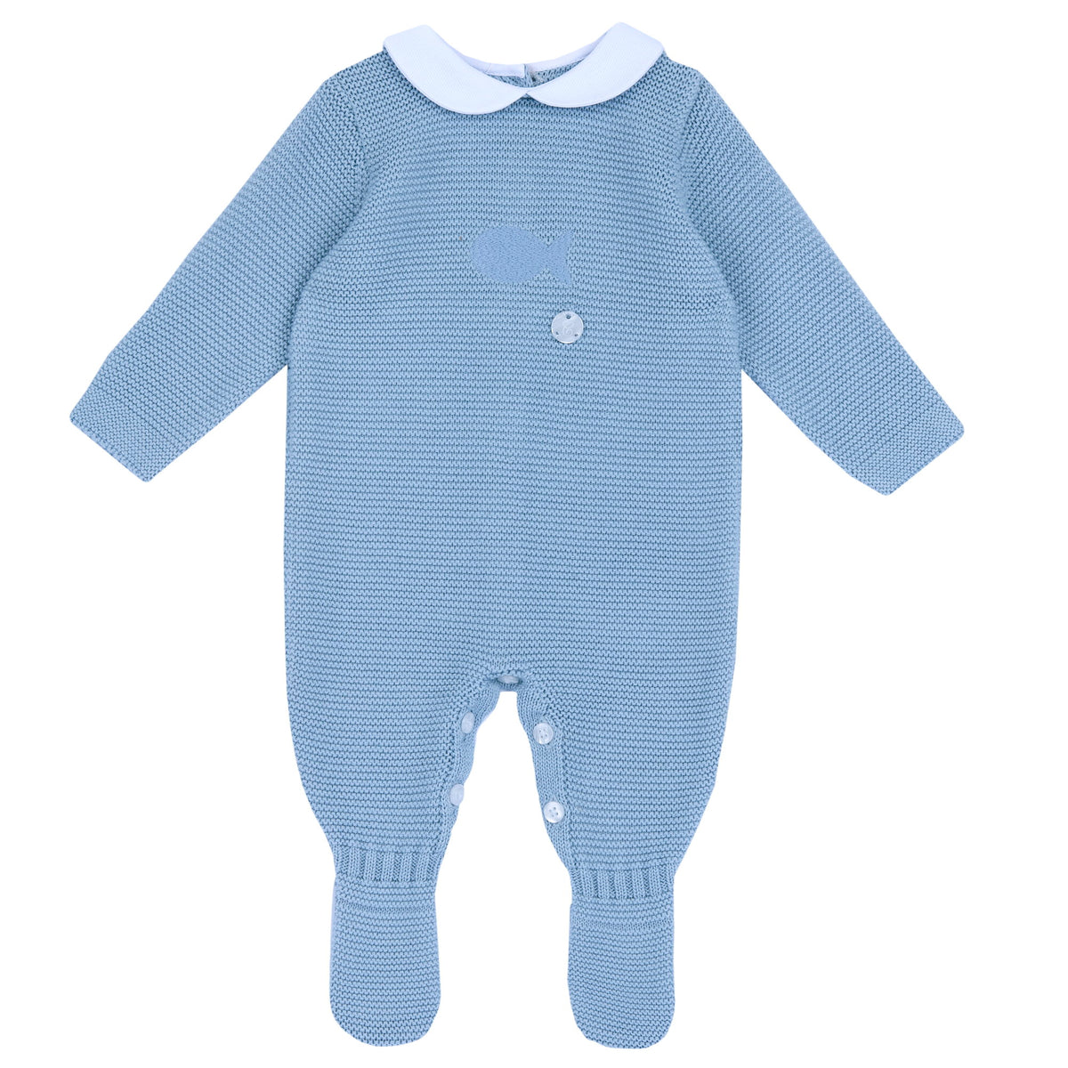 Tutina Aperta Entrogamba Azzurro