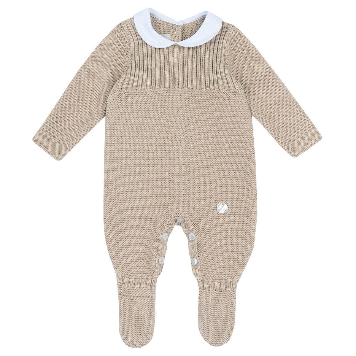 Tutina Aperta Entrogamba Bianco Beige
