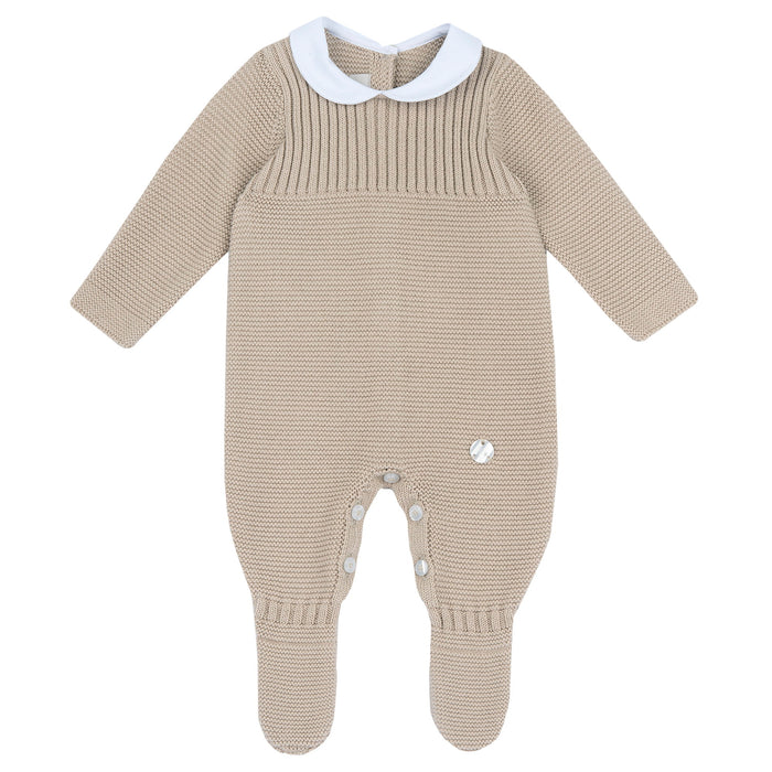 Tutina Aperta Entrogamba Bianco Beige