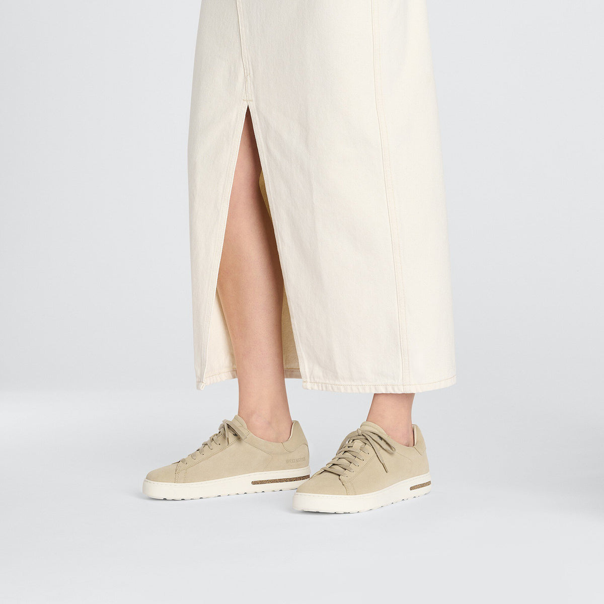 Bend Low Sandcastle Suede Leather