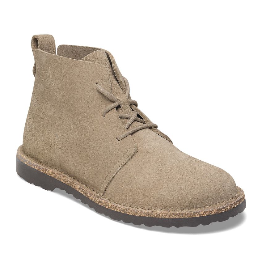 Uppsala Mid Women taupe Suede Leather