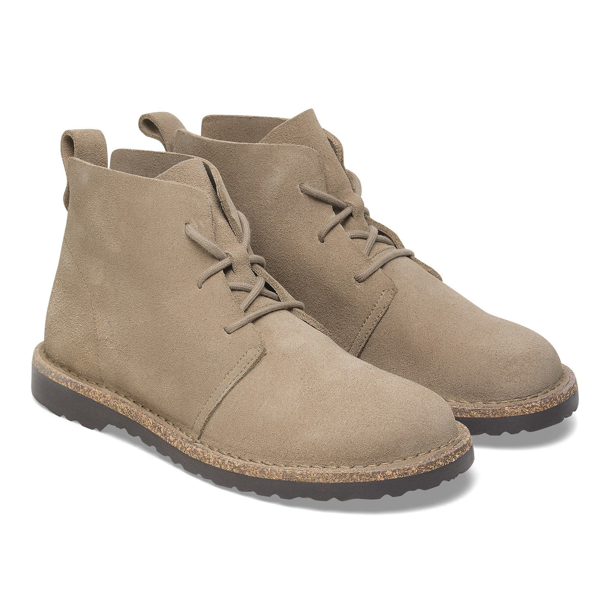 Uppsala Mid Women taupe Suede Leather