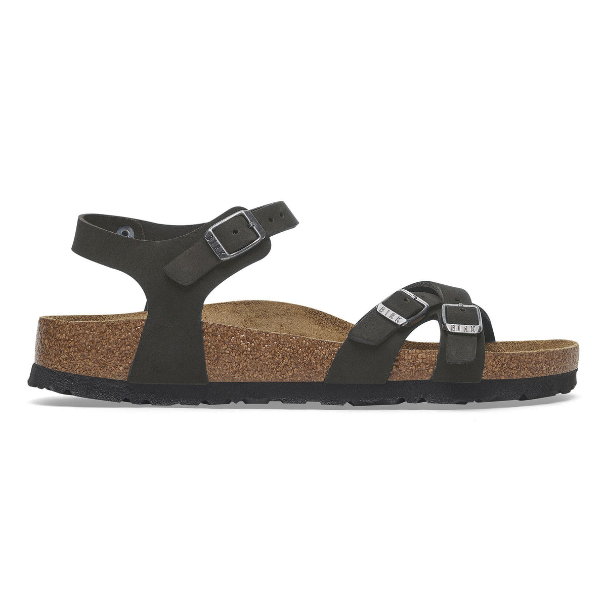 Kumba SFB Black Nubuck Leather
