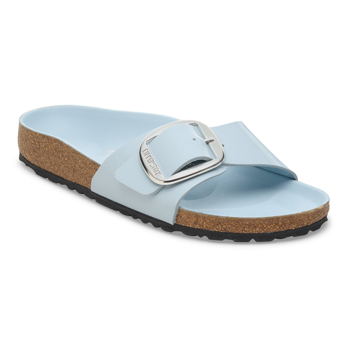 Madrid Big Buckle shine blue Natural Leather