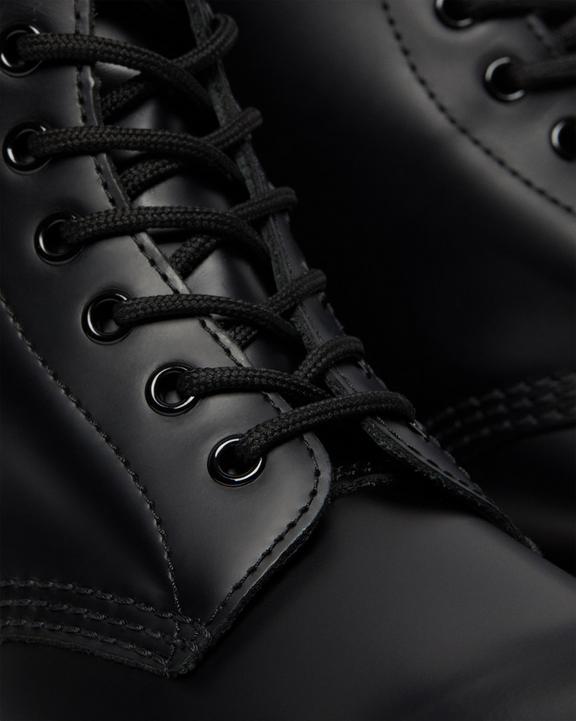 Anfibio 1460 Black Smooth
