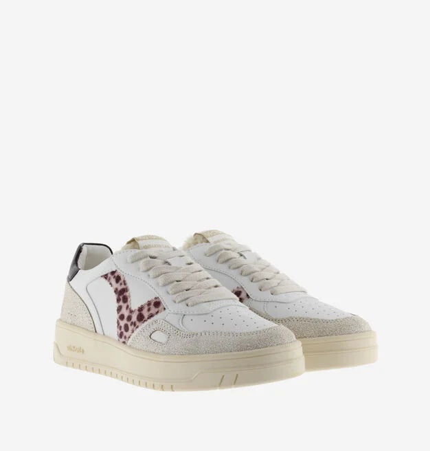 Sneaker Seul Piel Animal Beige