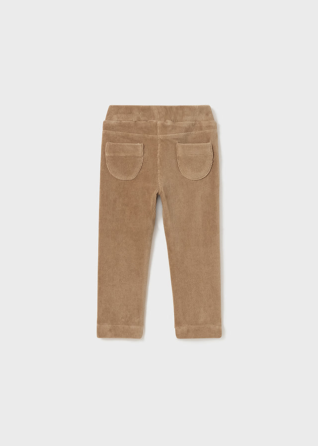 Pantalone Punto Pana Basico Camel