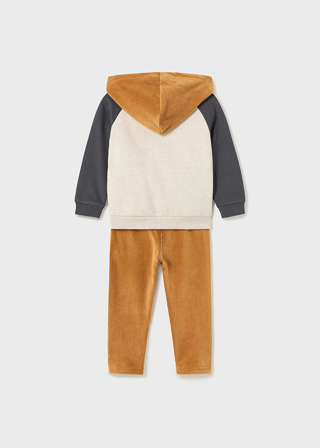 Completo Pantalone Velluto Cost Arachide