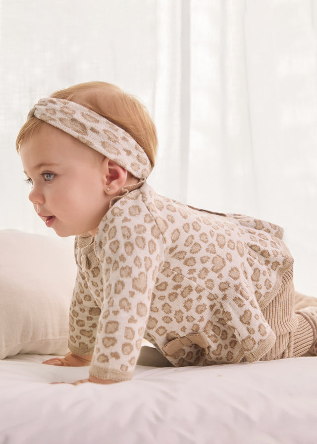 Compl.Leggings Tricot Cerchie Nocciola