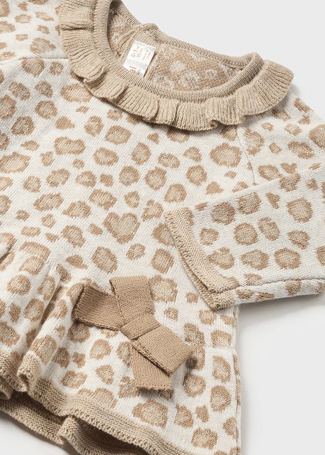 Compl.Leggings Tricot Cerchie Nocciola