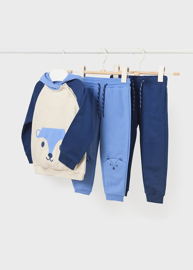 Tuta Combinato 2 Pantaloni Cielo