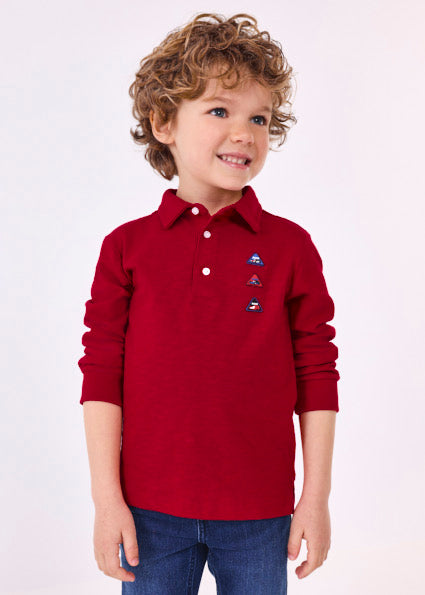 Polo Manica Lunga Flame