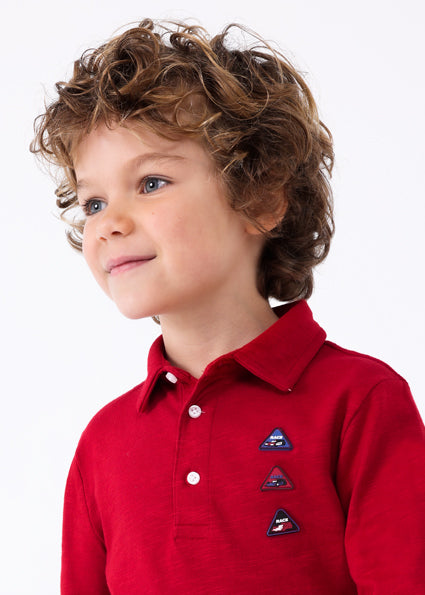 Polo Manica Lunga Flame