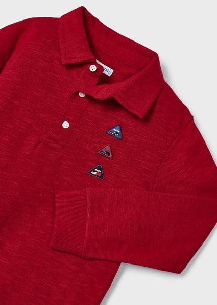 Polo Manica Lunga Flame