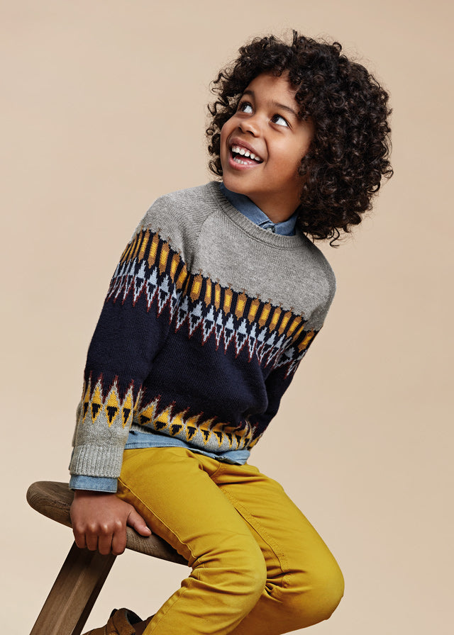 Maglia Jacquard Inchios-Vi