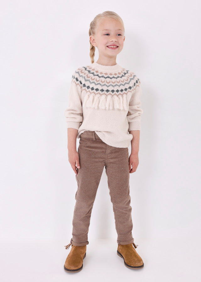 Pantalone Micropanno Lucido Moca