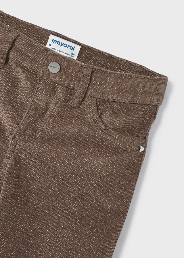 Pantalone Micropanno Lucido Moca