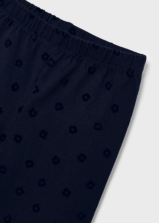 Completo Leggings Flock Marino