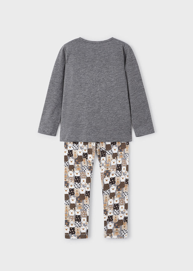 Comp. Leggings Argento