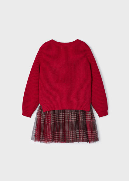 Vestito Tricot Tul