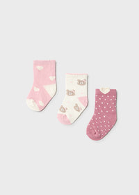 Set 3 Calzini Rosato