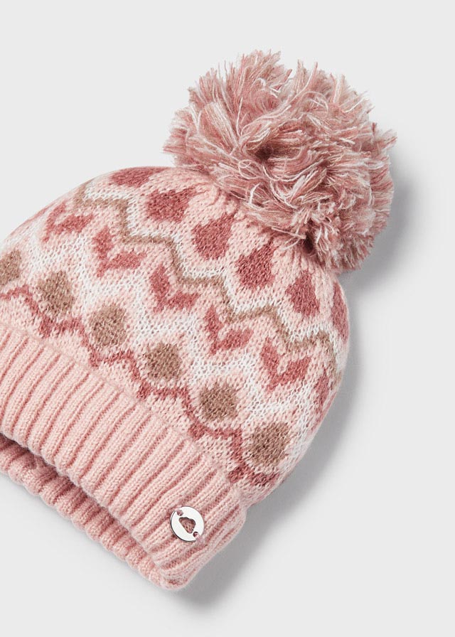 Comp.Cappello Sciarpa Jacquar Nudo