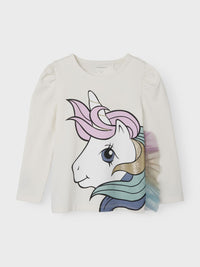 T-Shirt Unicorno Manica Lunga Jet Stream