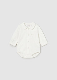 Body Bianco Camicia Neonato