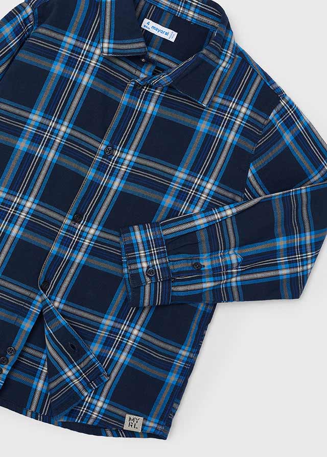 Camicia a Quadri Blu