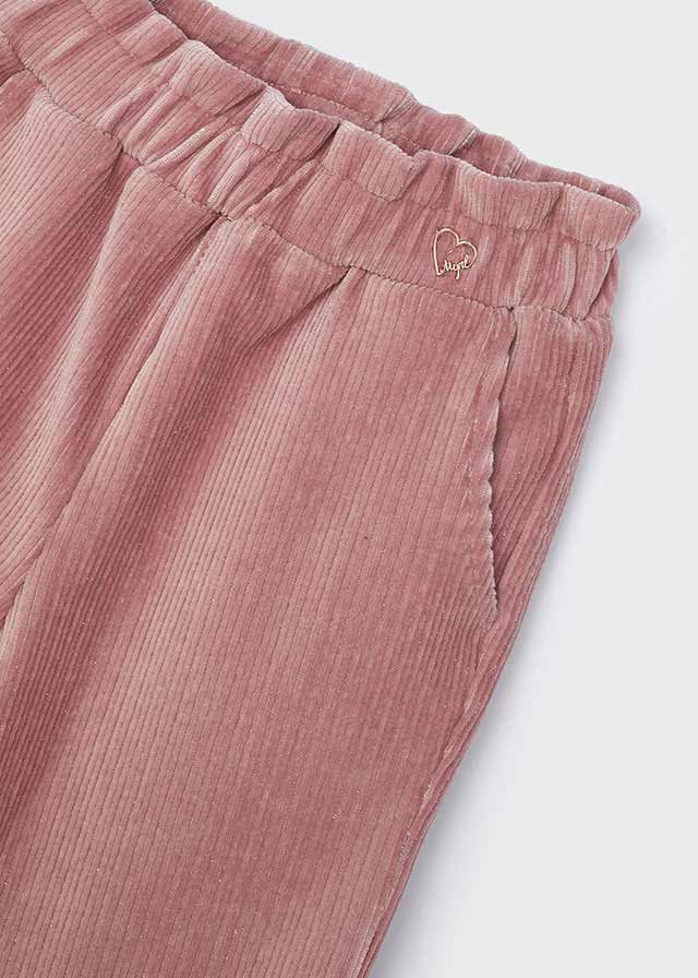Pantalone Rosa Punto Panno