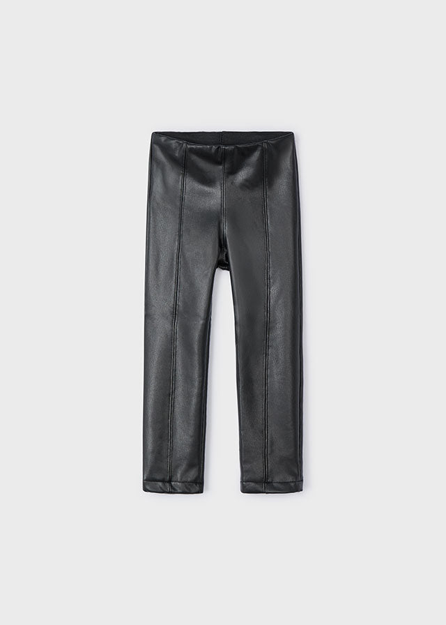 Leggings Polipiel Nero