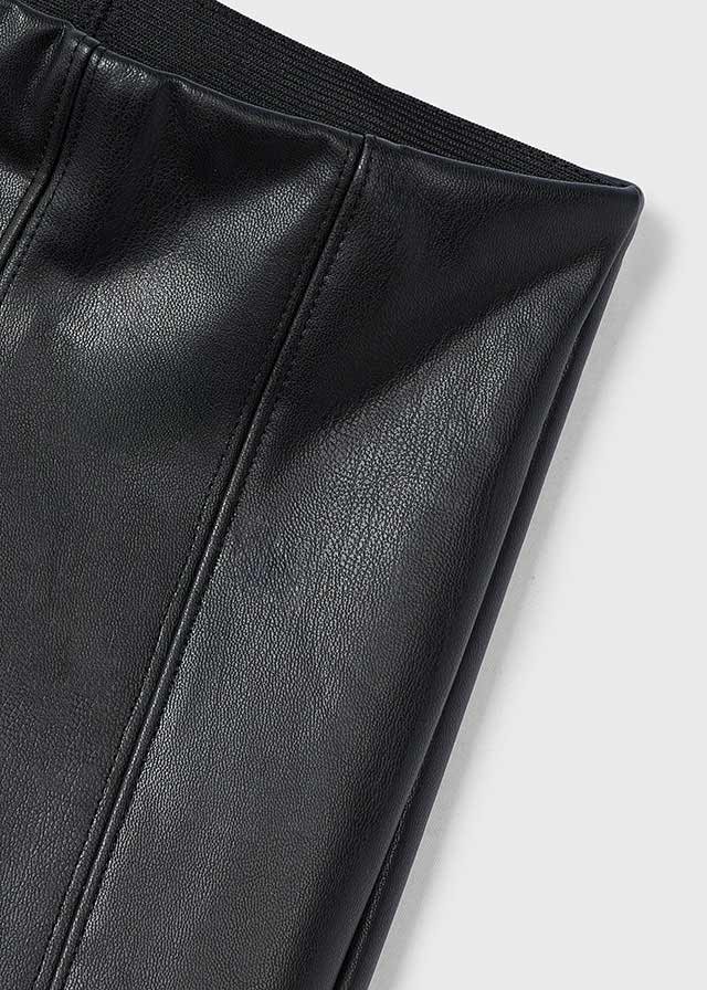 Leggings Polipiel Nero