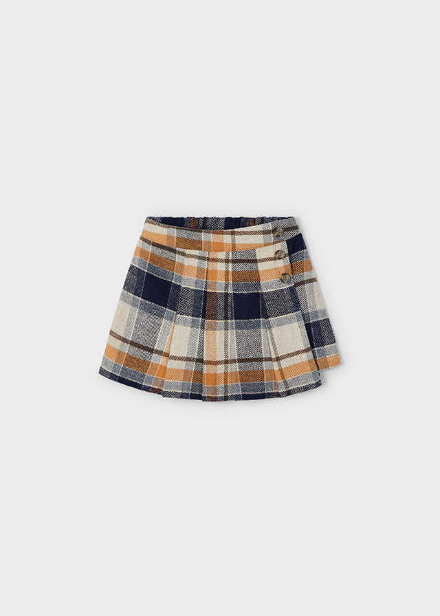 Gonna Pantalone Quadri Blu