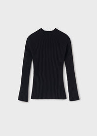 Lupetto Nero Tricot