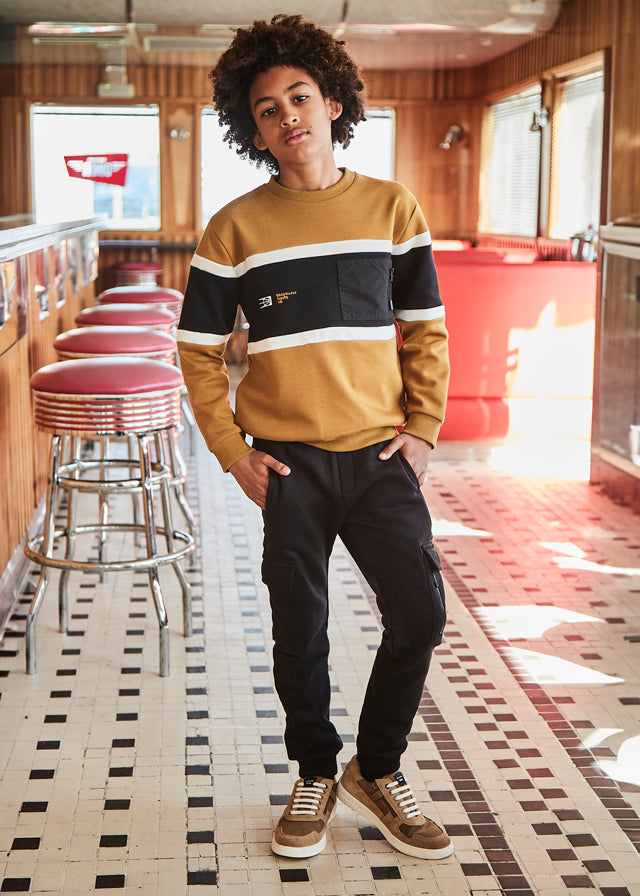 Pantalone Nero Sport Jogger