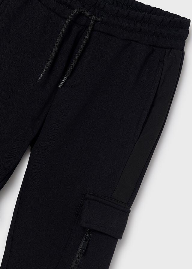 Pantalone Nero Sport Jogger