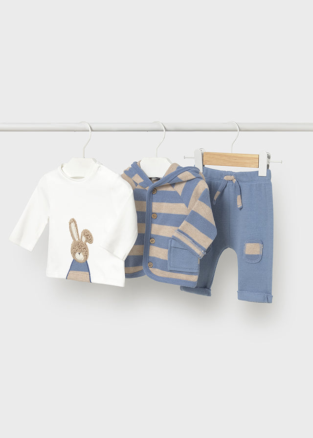 Tuta 3 Pezzi Maglietta Soft Nube