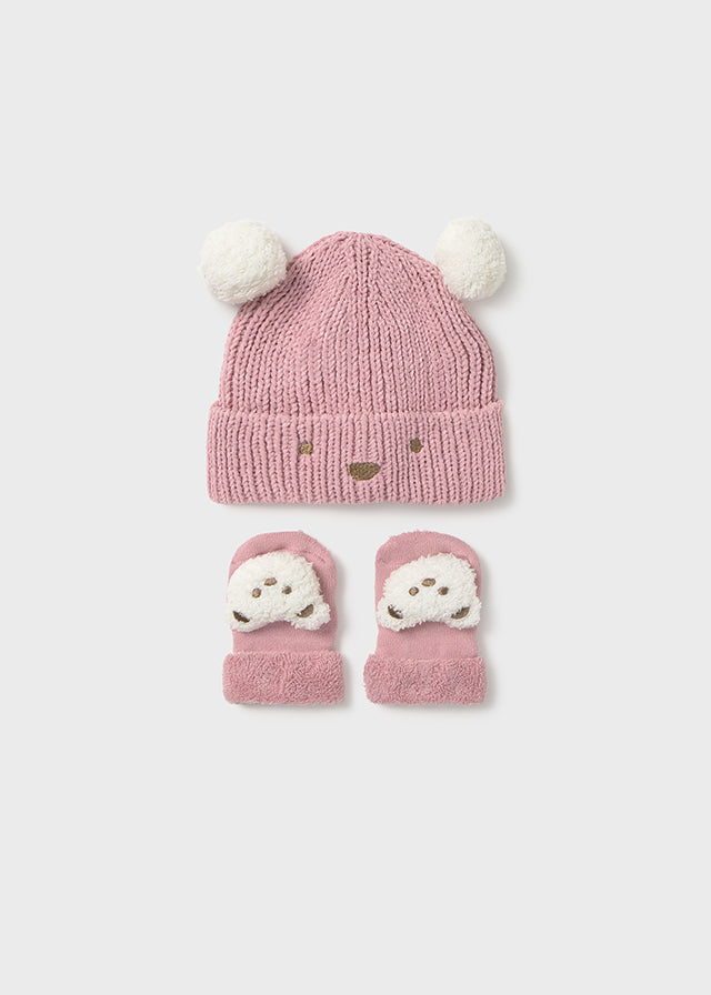 Set Cappello E Calzini Orchidea