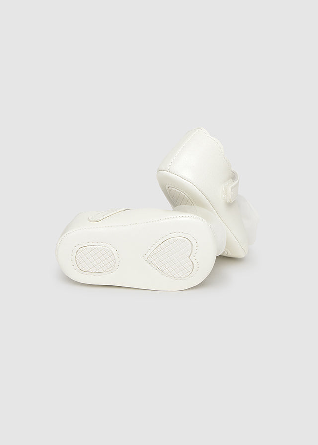 Scarpe Fiore Ecru