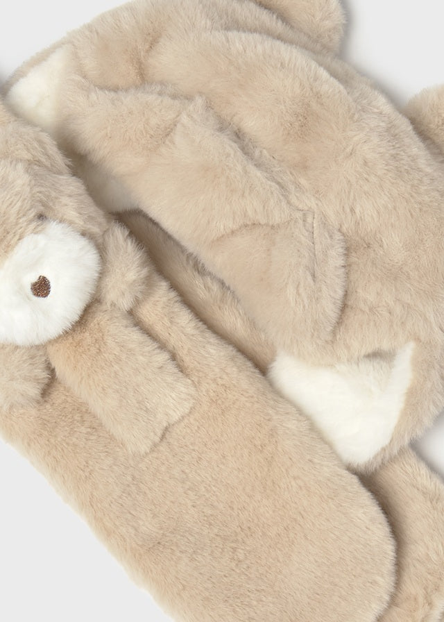 ComplCappello-Sciarpa Pellic Sabbia