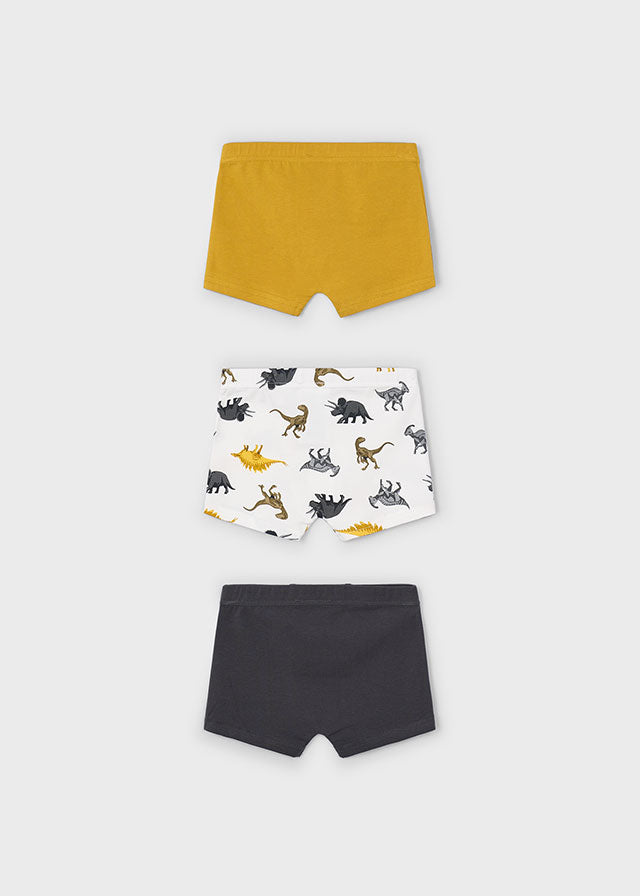Set 3 Boxer Mostarda