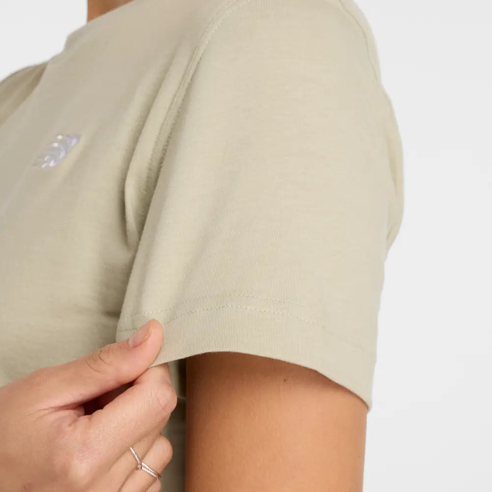 T-shirt da donna Con Logo Jersey Olivine