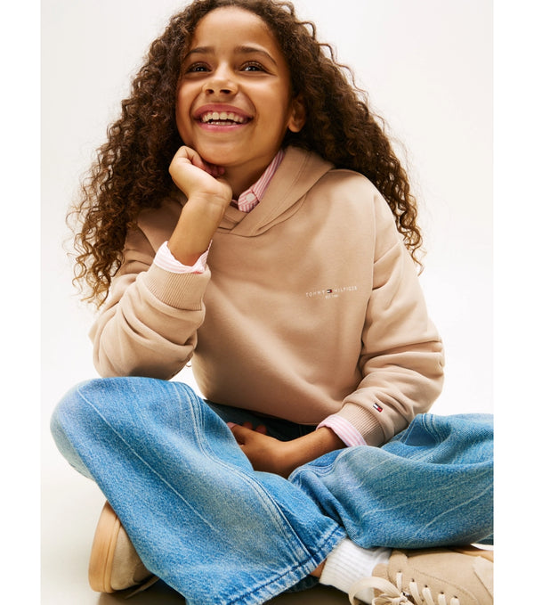 Felpa Mini Zip Latte Malto