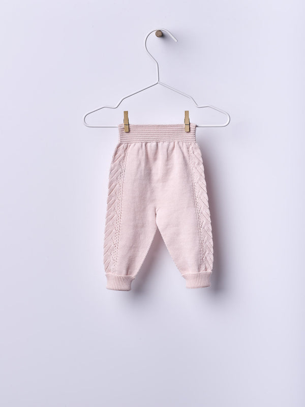 Pantalone Rosa Treccia