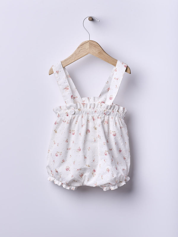 Salopette Corta Fantasia Floreal